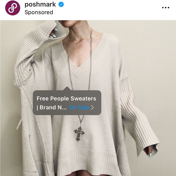 Brand new free people sweater XL - Picture 9 of 17